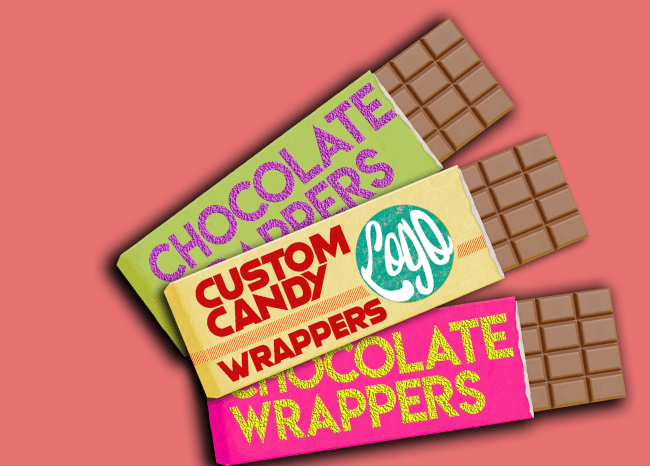 Premium Chocolate Bar Gift Wrapper | Custom Candy Wrapper Design | Personalized Chocolate Packaging | Birthday, Wedding & Party Favors